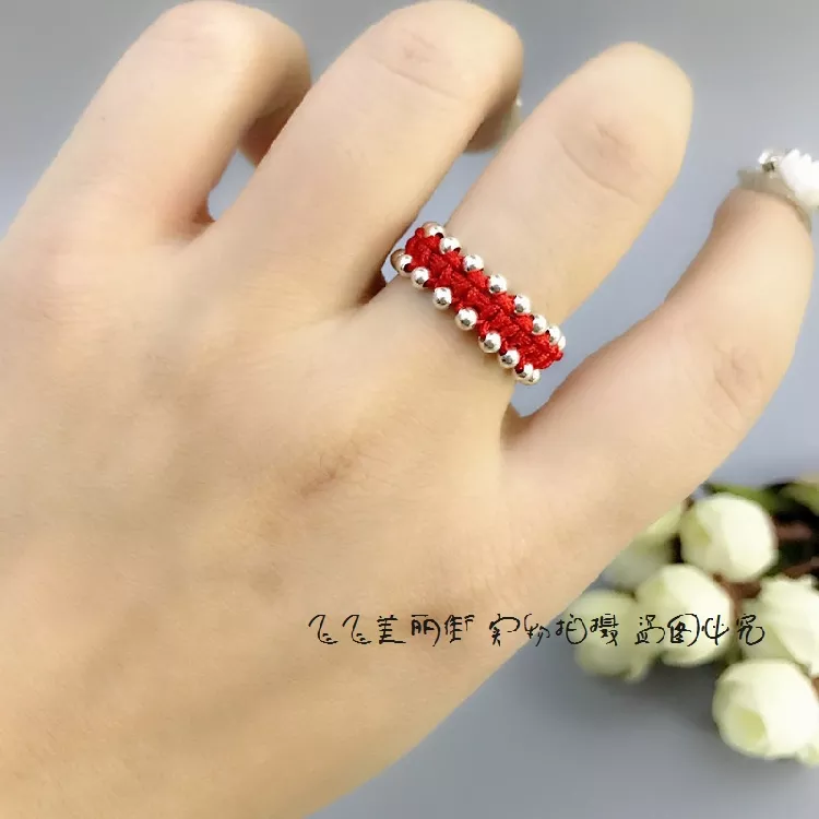 5、黃金轉運珠編的戒指多少錢啊？？？是按克數還是按件？？？