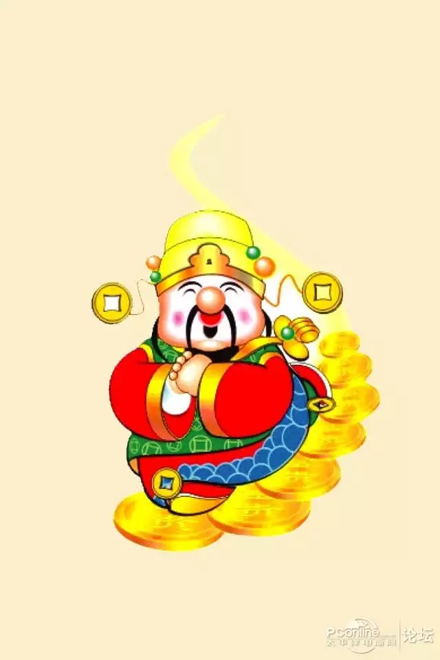 4、文財神圖片大全圖壁紙:財神爺電腦桌面圖片那裡有？