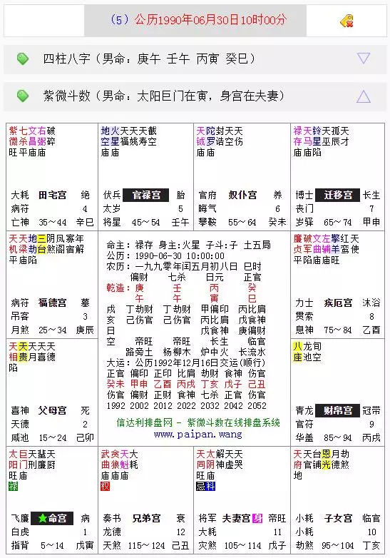 4、緊要求助！我的生辰是：丙申年癸巳月癸未日戊中午，叨教我五行什麼命？五行喜什麼？我的晚年康健如...