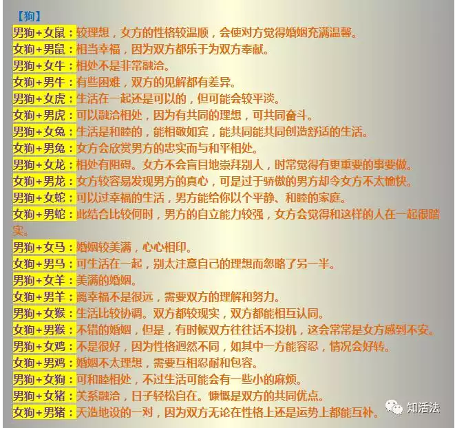 4、十二屬相婚配書:有個屬相婚配