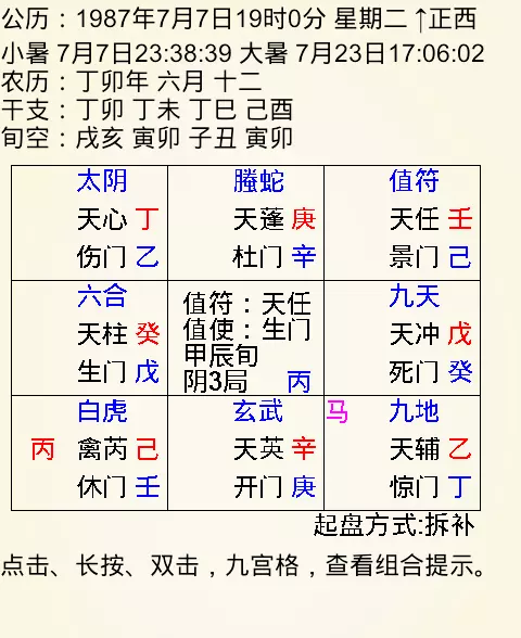 5、個人命盤詳解(免費版):免費命盤詳解