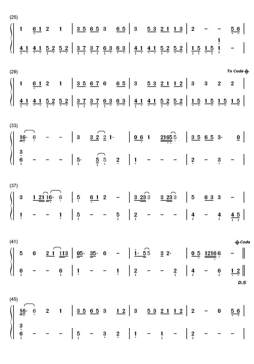 6、緣分一道橋吉他譜原版:緣分一道橋吉他該夾幾品？