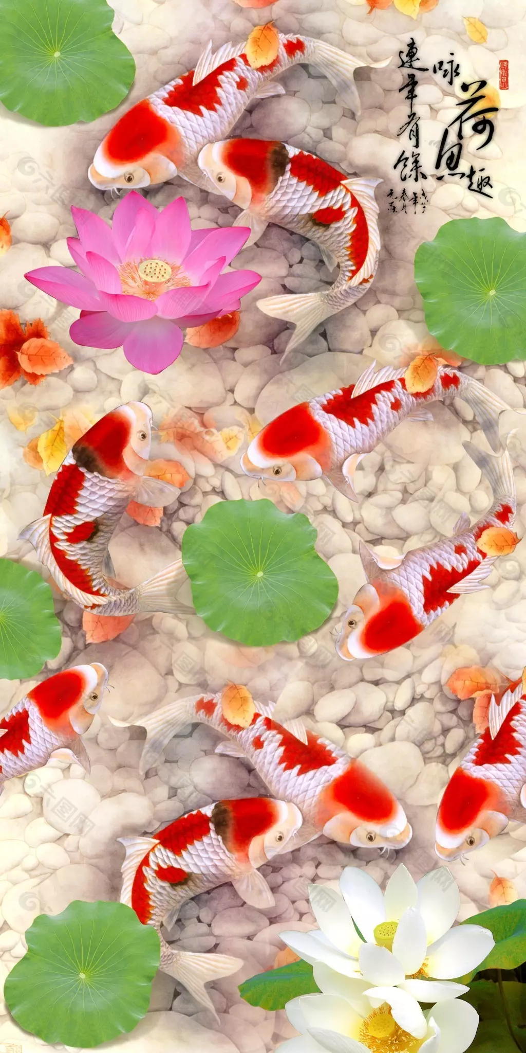 3、九魚圖哪一款好:客廳九魚圖哪種類型好