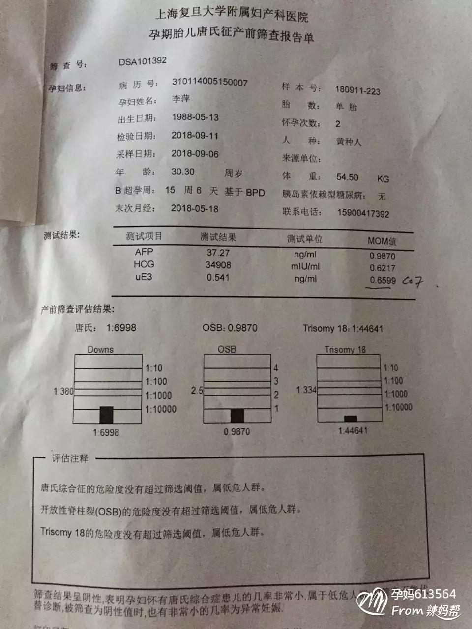 3、無創dna做完感覺上當了:我做了無創DNA，花了，怎麼這麼