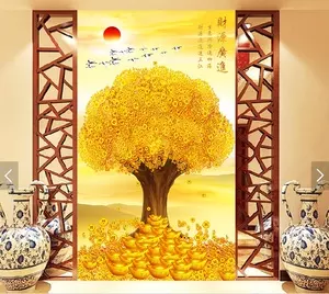 2、發財樹風景圖片:發財樹恭弘=叶 恭弘子是圖片里的樣子，應該怎麼處理？
