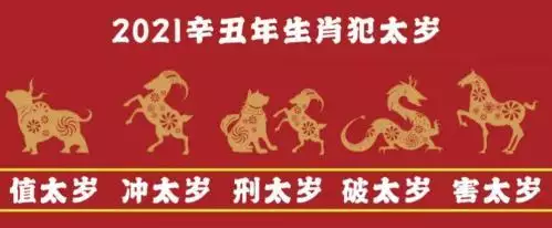 1、年有的屬相:年犯太歲的生肖表