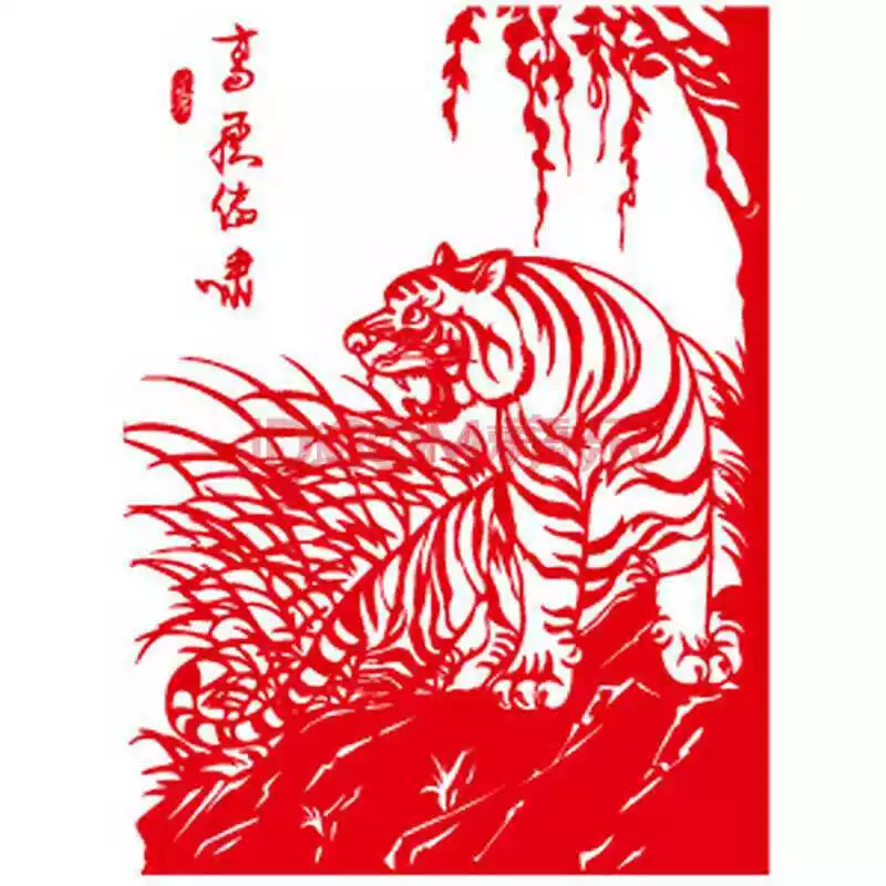 10、十二生肖虎圖片:誰能給我截屏一張《十二生肖》裏面的白虎的圖片？