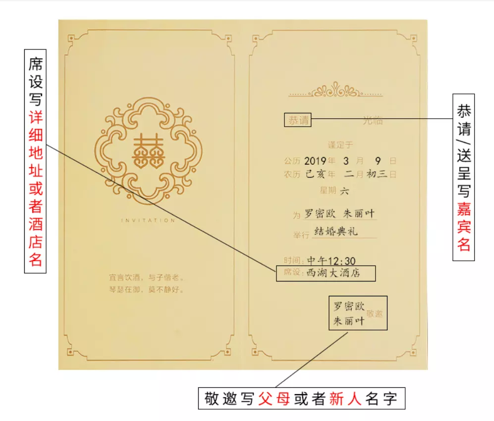 2、結婚日期怎麼寫:結婚日期訂好了怎麼寫帖子通知女方