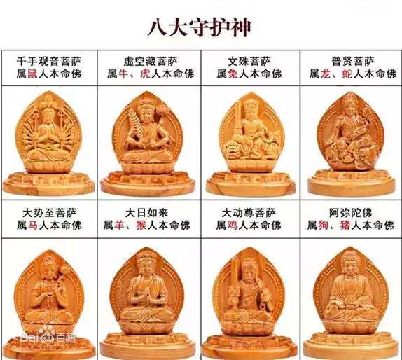 各種屬相守對照表：十二屬相各自的本命是什麼？