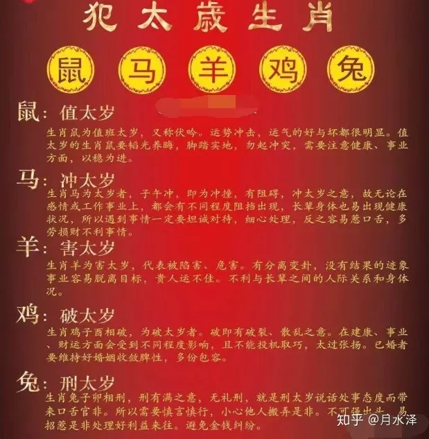 3、化解犯太歲方法:犯太歲化解的方法