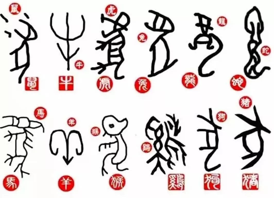 1、十二生肖婚配俗語大全:十二生肖婚配