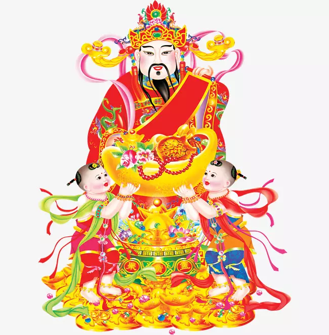 1、各種財神爺圖片大全:年財神爺圖片