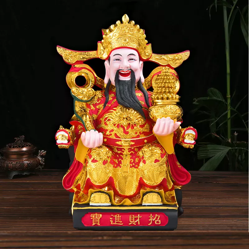 4、財神爺像圖片大全:財神爺像有多少種
