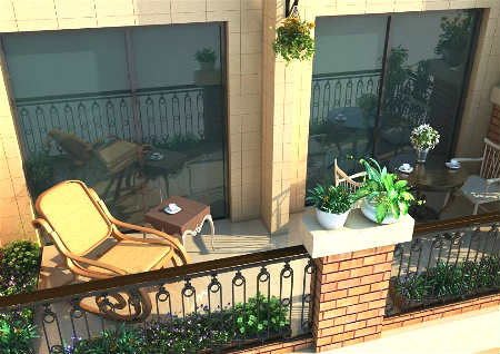 阳台不能放什麽东西