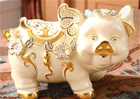 陶瓷猪的风水作用 陶瓷猪的风水作用