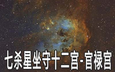 巨门星坐守十二宫：官禄宫详解