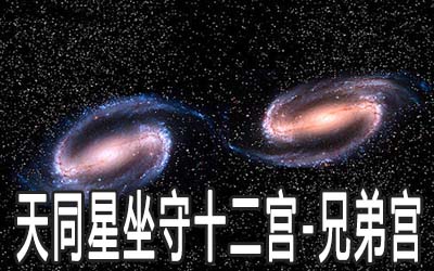 天同星坐守十二宫：兄弟宫详解
