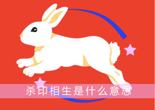 杀印相生是什麽意思（详解）