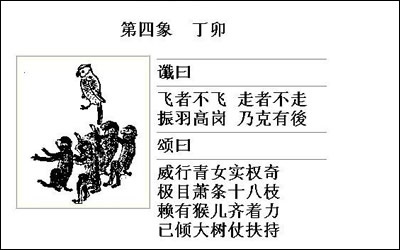 袁天罡推背图第4象详解 袁天罡推背图第4象详解