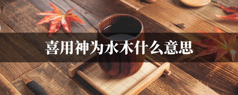 喜用神为水木什麽意思