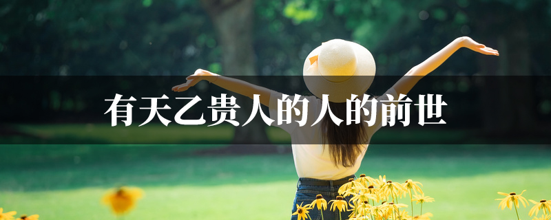 有天乙贵人的人的前世