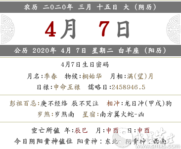 2020年农历三月十五对应几月几号 是龙日吗？(图文)