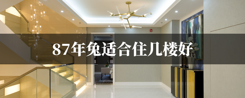 87年兔适合住几楼好