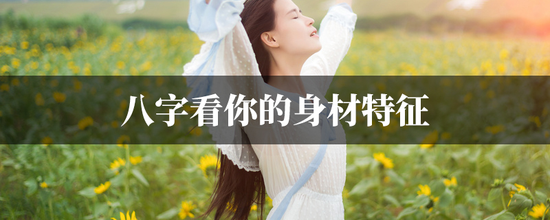 八字看你的身材特征