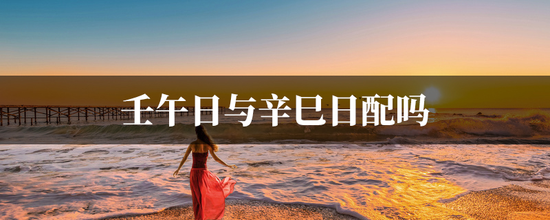 壬午日与辛巳日配吗