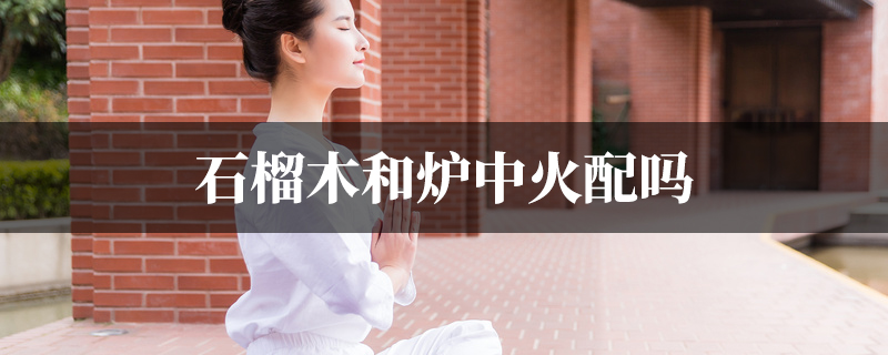 石榴木和炉中火配吗