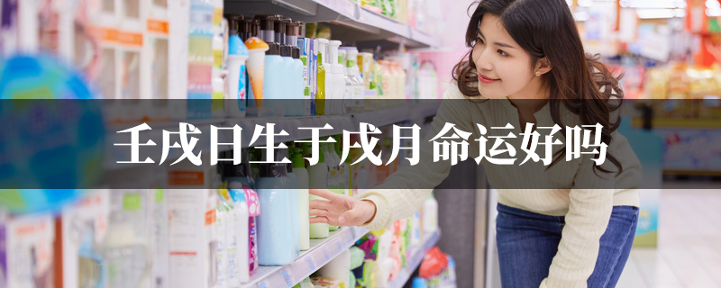 壬戌日生于戌月命运好吗