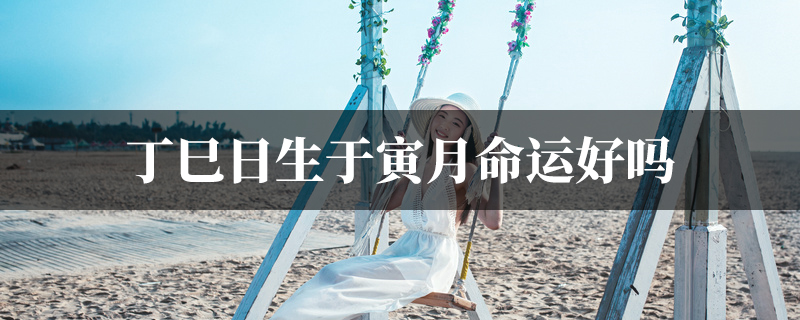 丁巳日生于寅月命运好吗