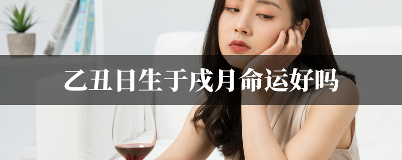 乙丑日生于戌月命运好吗