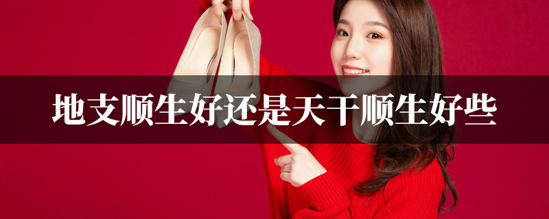 地支顺生好还是天干顺生好些