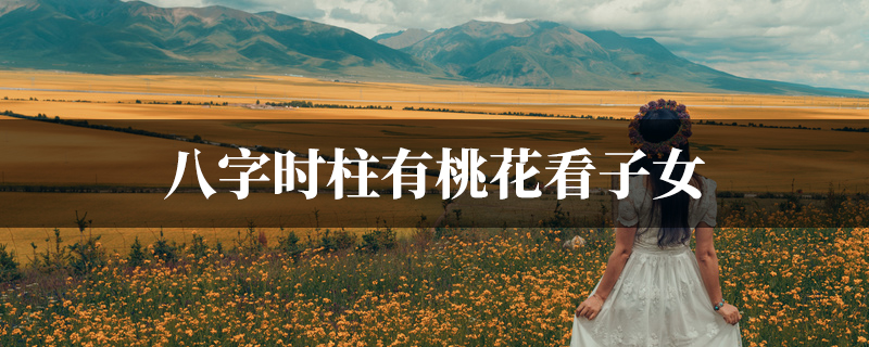 八字时柱有桃花看子女