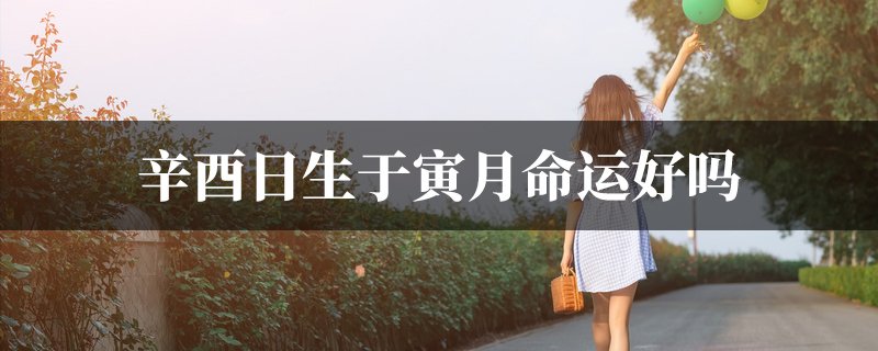 辛酉日生于寅月命运好吗