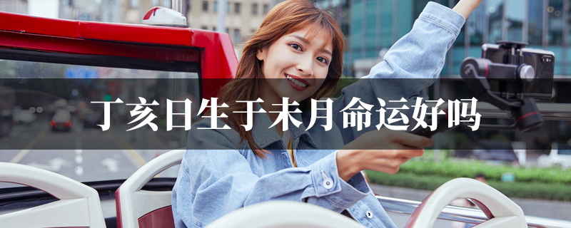 丁亥日生于未月命运好吗