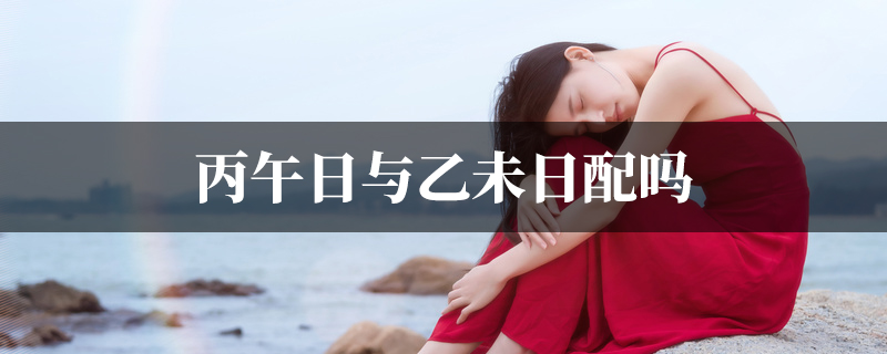 丙午日与乙未日配吗