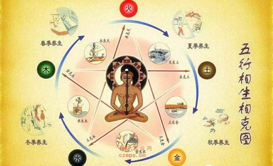 五行的阴阳属性对应表