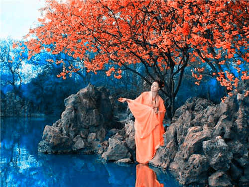红艳煞桃花