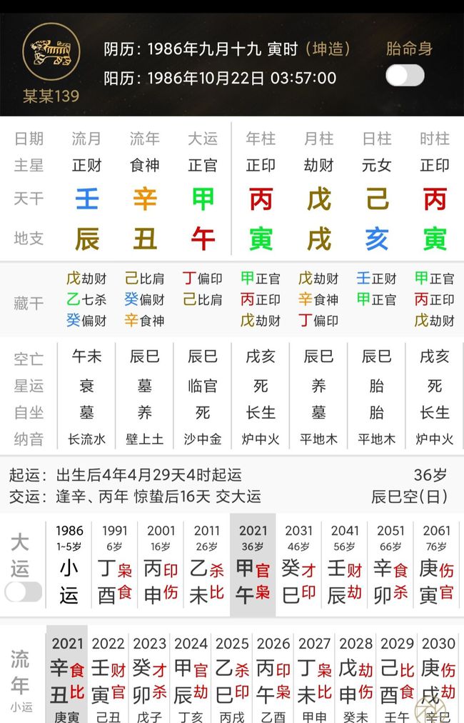乙亥日柱富贵八字