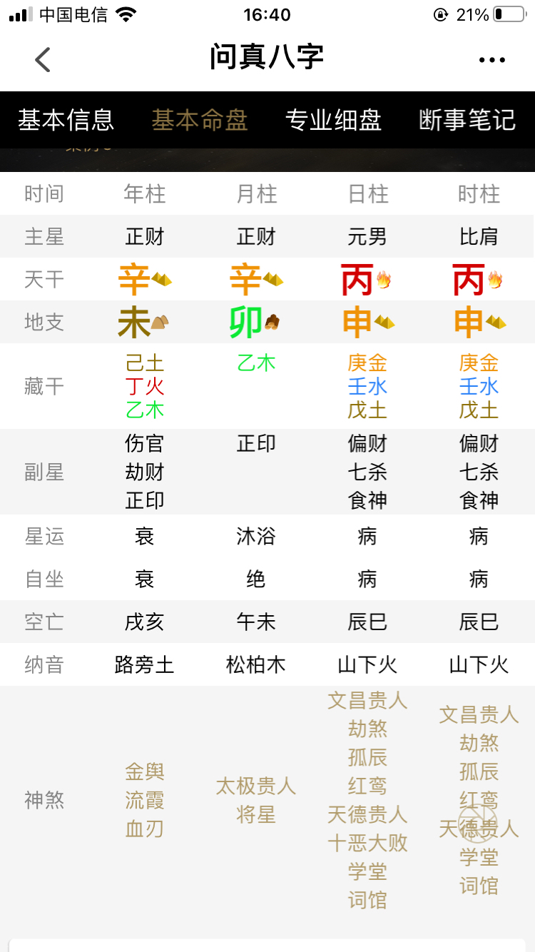 女子外遇八字分析