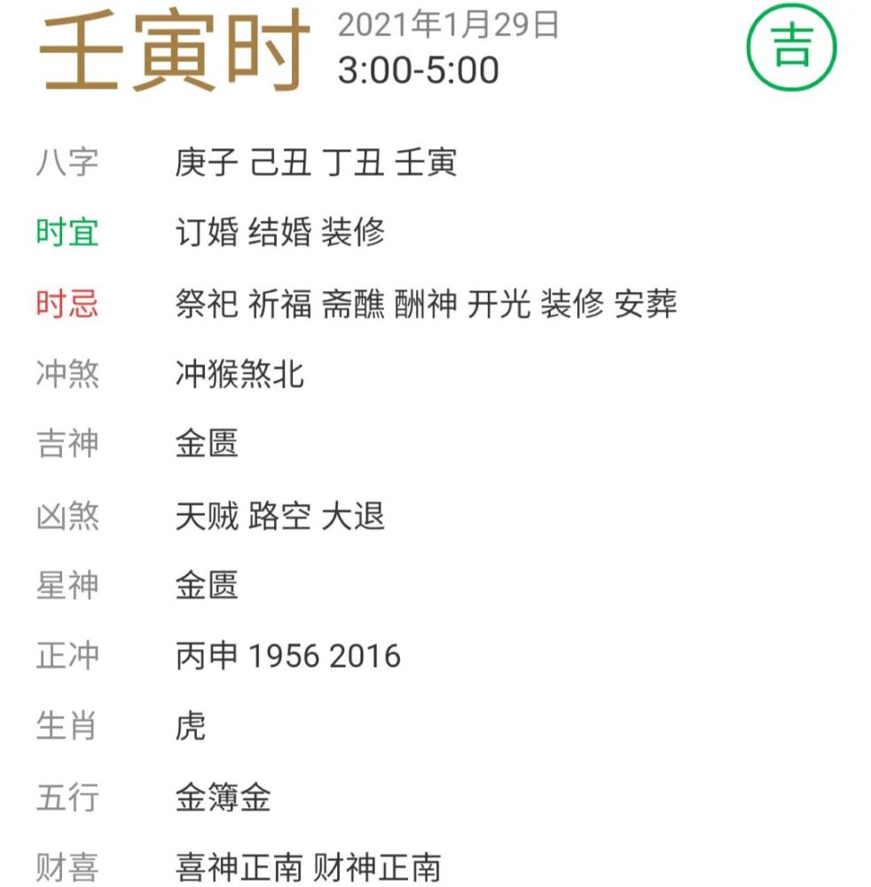 丁丑日癸卯时富贵八字