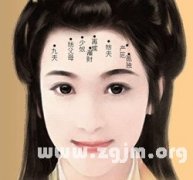 男人富贵额头面相算命图解大全