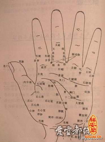 富贵手纹算命图解