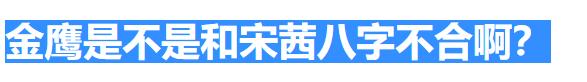 宋茜婚姻八字 宋茜婚姻八字