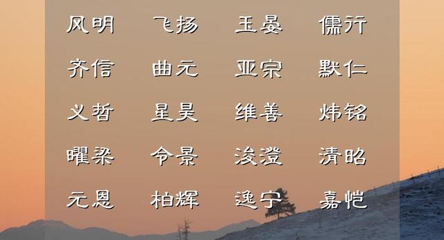 五行缺金八字喜金的男孩名字