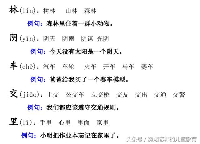八字组词造句一年级简单的