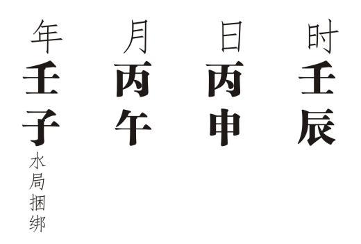 八字壬申年丁月好吗