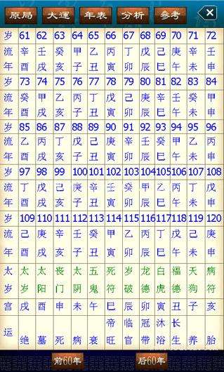 四柱八字分析实例软件